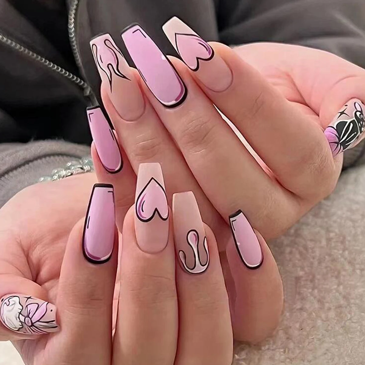JST4297-Fake Nails