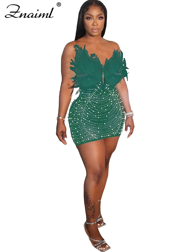 green dress