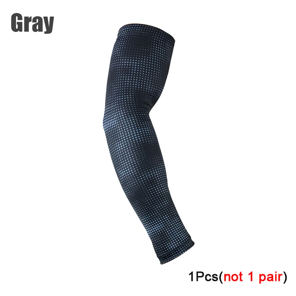 1Pc Cooling UV Protection Sun arm Sleeves Long Arm Cover Warmers for Men Women,Outdoor Sports Running Cycling Basketball Fishing