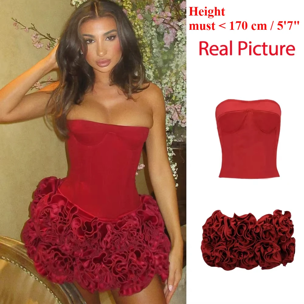 2 pieces set red
