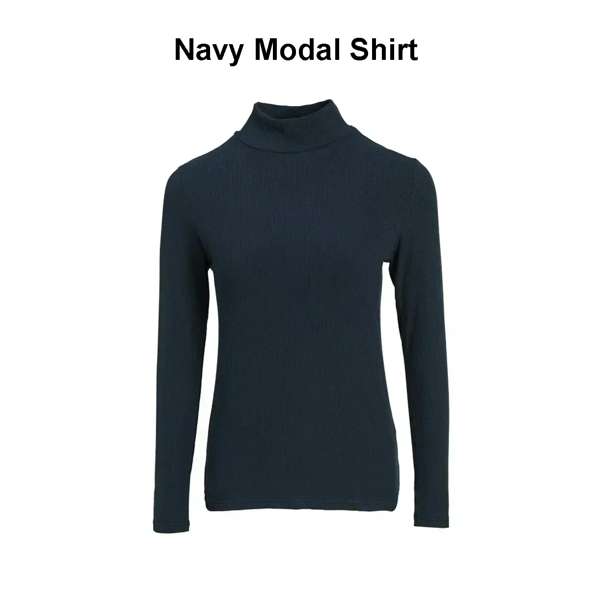 Navy Rib Tee