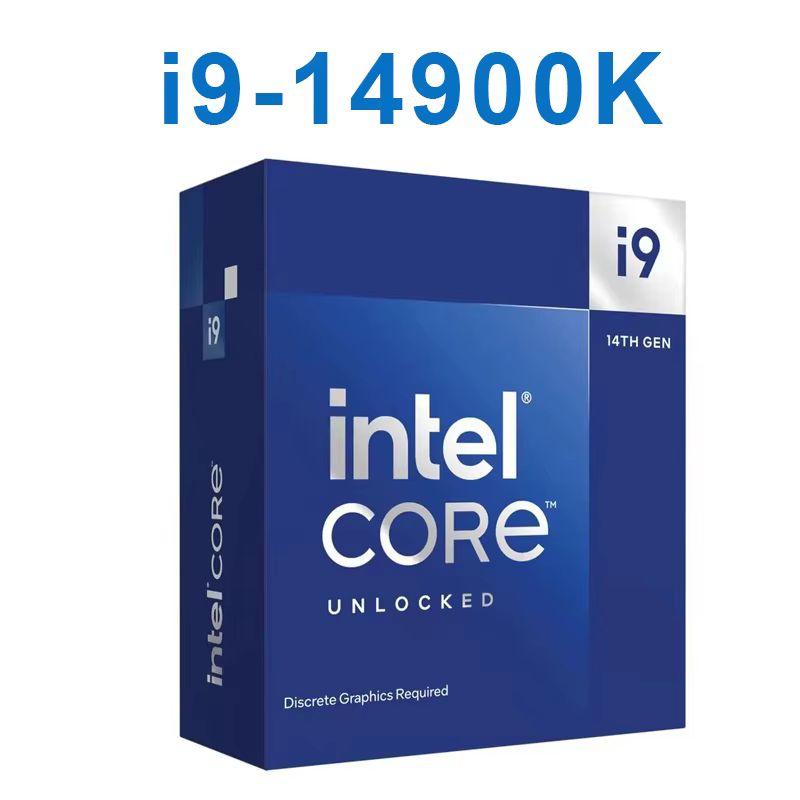 New Sealed Box Procesador Intel i9 14900K 14th Generation 24 Cores 32 Threads 6.0Ghz 36M Level 3 Cache CPU i9 14900K Processor