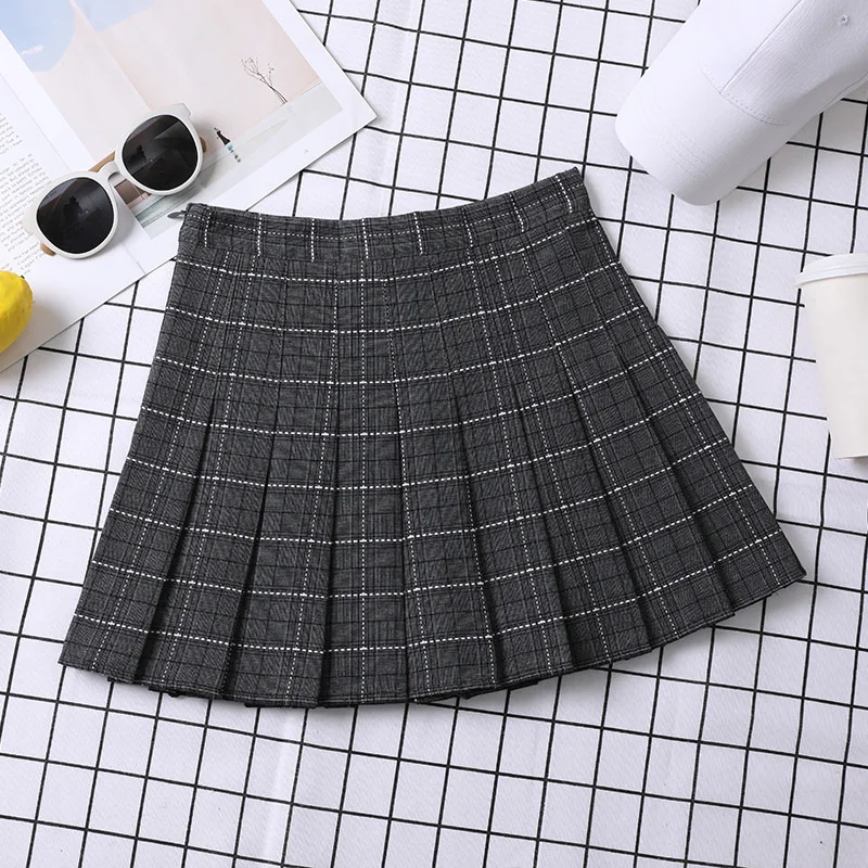 Black gray Plaid