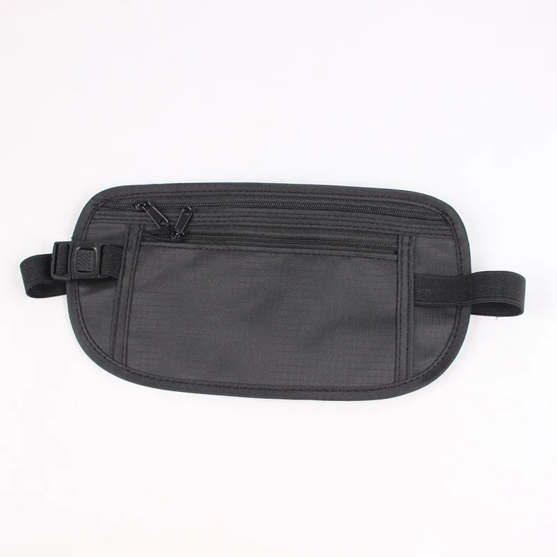 1Pc Invisible Travel Waist Packs Waist Pouch for Passport Money Belt Bag Hidden Security Wallet Casual Sports Bag For Men Women