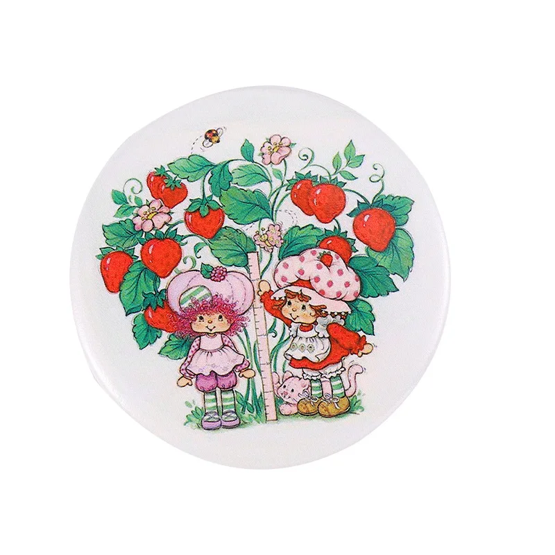 Cute Manga Enamel Badges Anime Metal Brooches For Women Friends Backpacks Art Hijab Avatar Clothing Jewelry Circular Lapel Pins