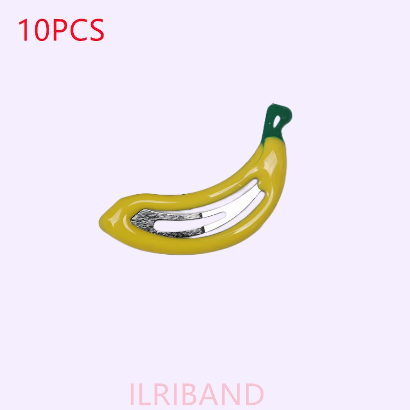 10pcs banana-yellow
