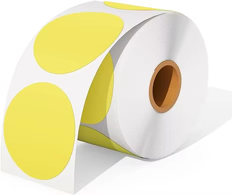 round 50x50 yellow