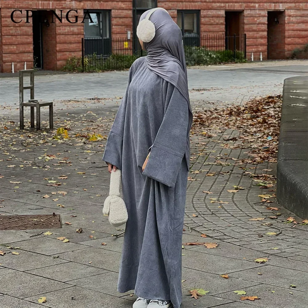 gray dress