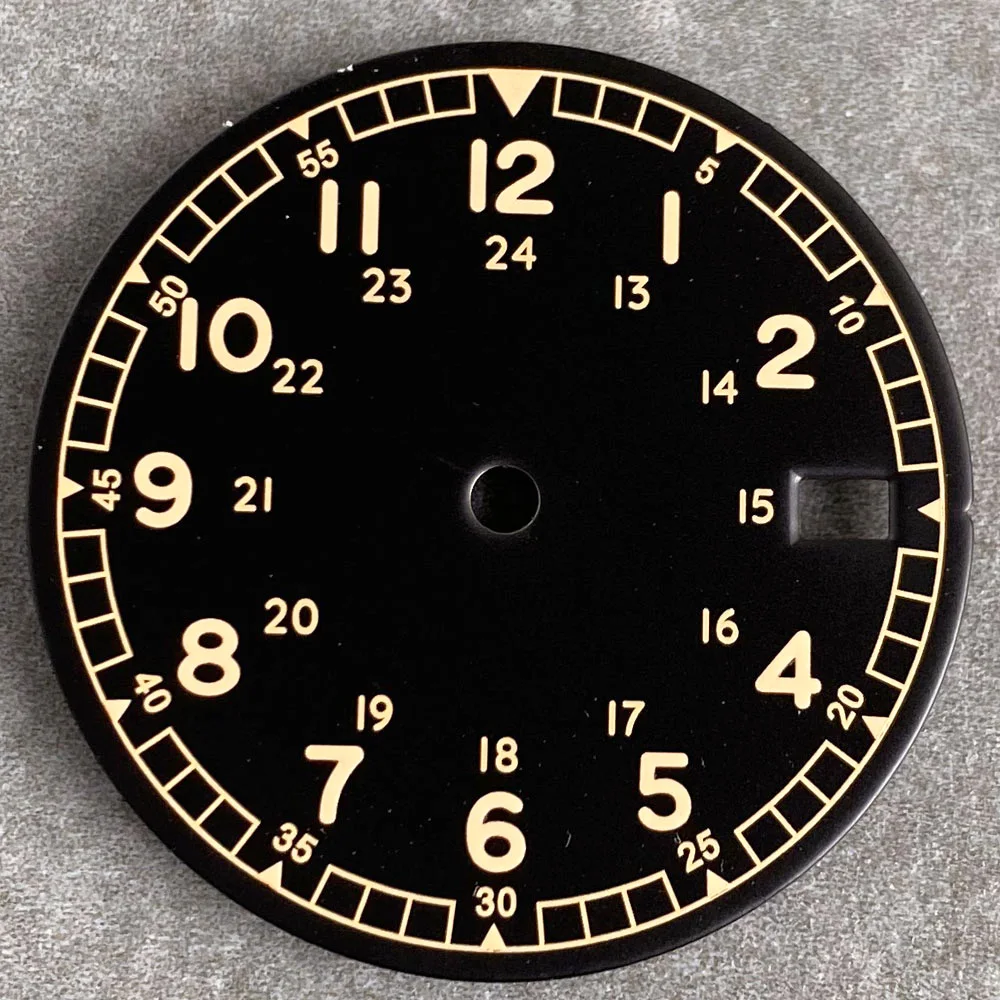 gold dial