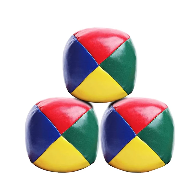 3pcs Juggling Balls Classic Bean Bag Fun Game Sport Toy Juggle Magic Circus Beginner Kids Indoor Outdoor Interactive Toys