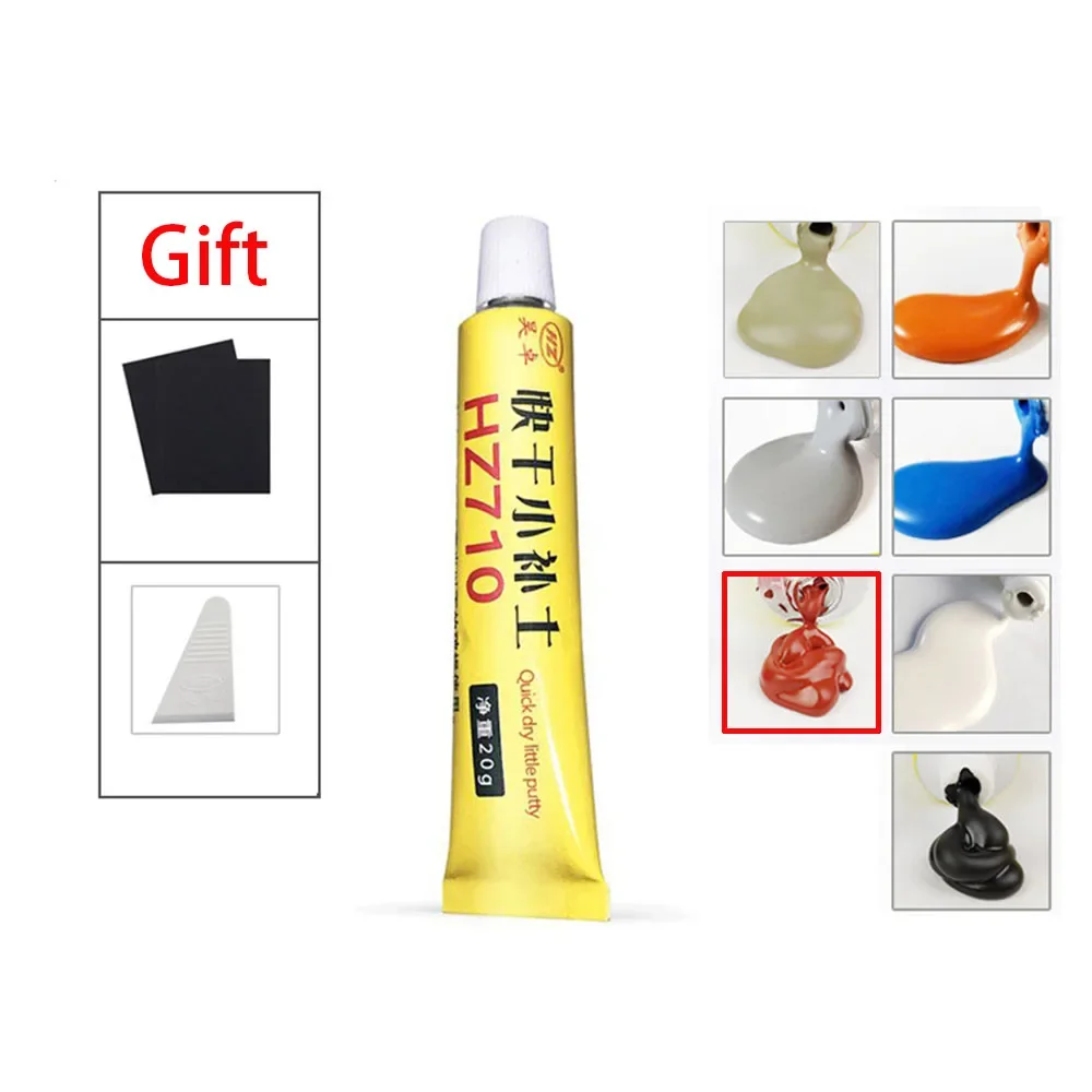 Car Body Putty Scratch Filler Quick Drying Putty Auto Painting Pen Assistant Smooth Vehicle Paint Care Repair Accessories