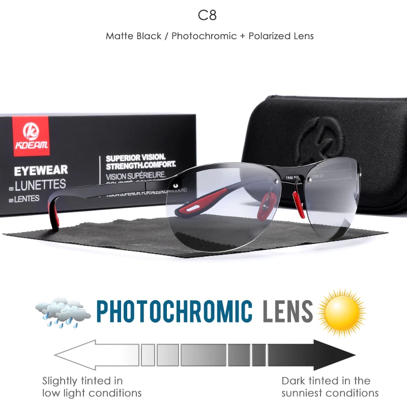 C8 photochromic lens