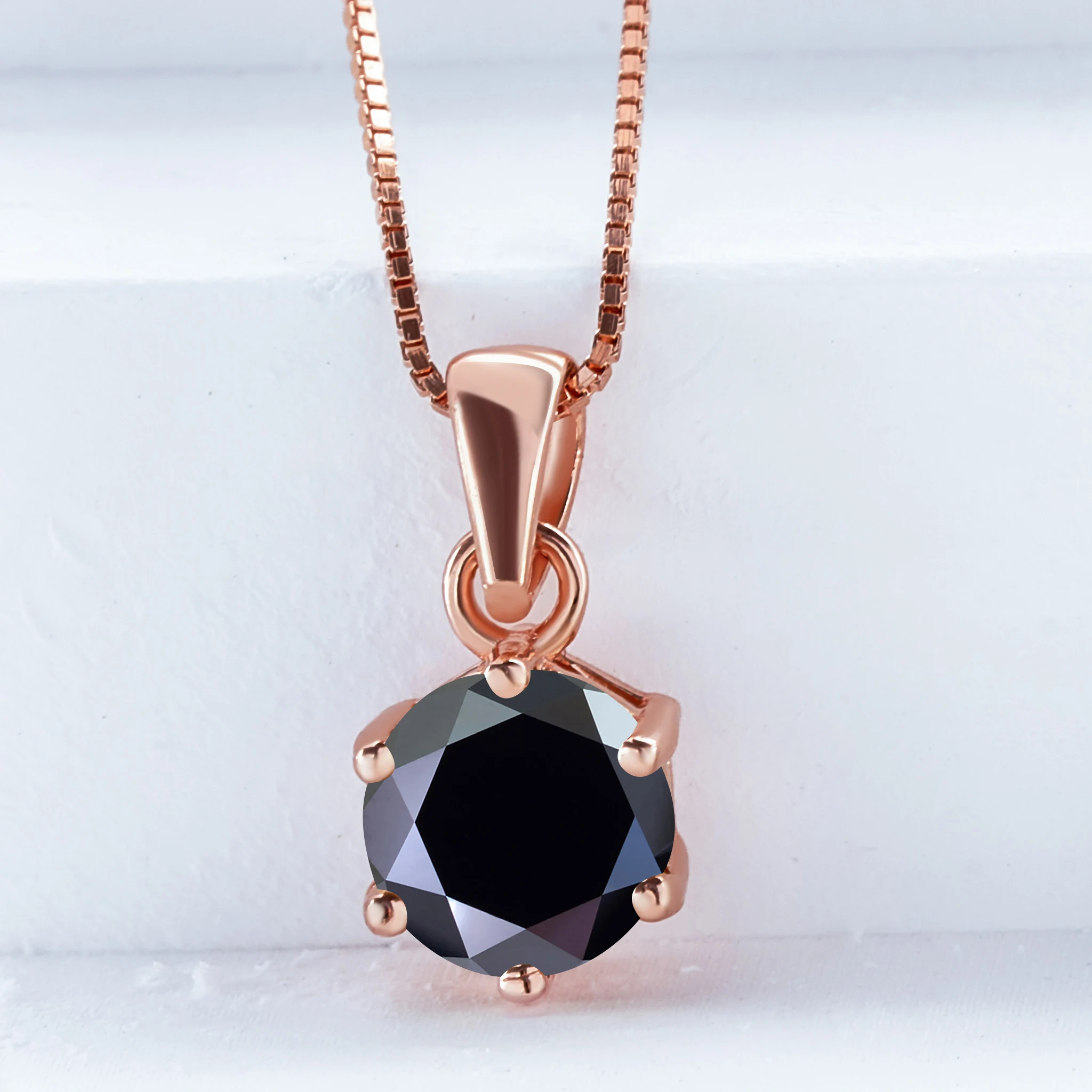 rosegold black