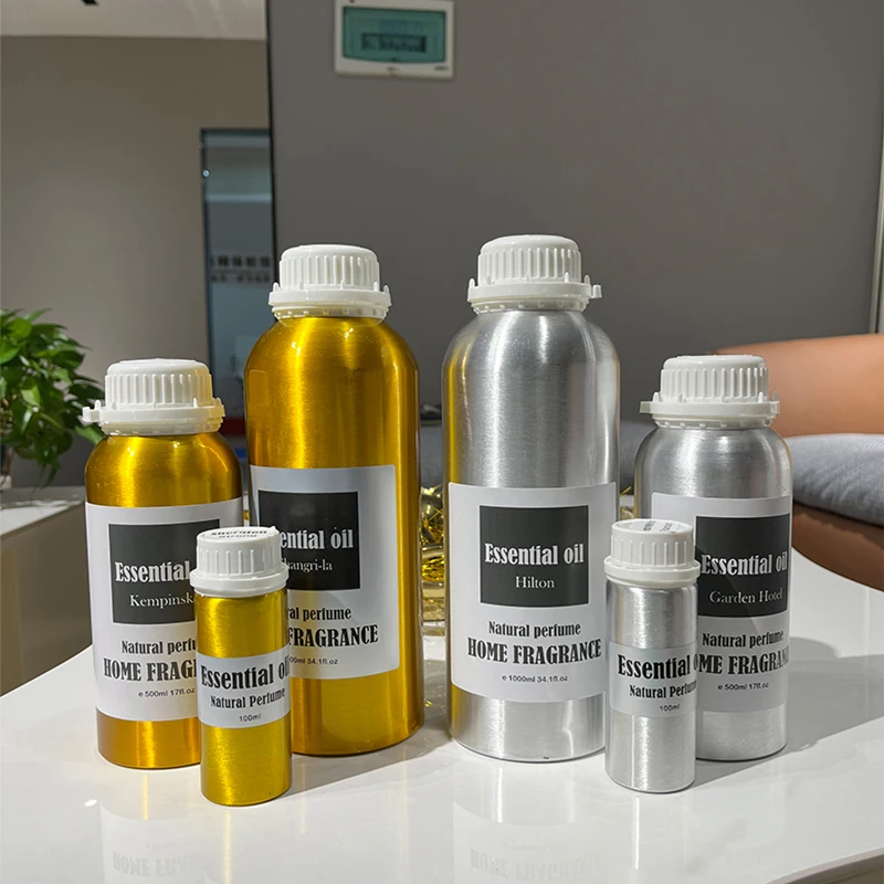 1000ml/500ml/100ml Aromatic Essential Oil Plant Home Fragrance Oil For Hand-made Soaps, Scented Candle Making Aroma Machine