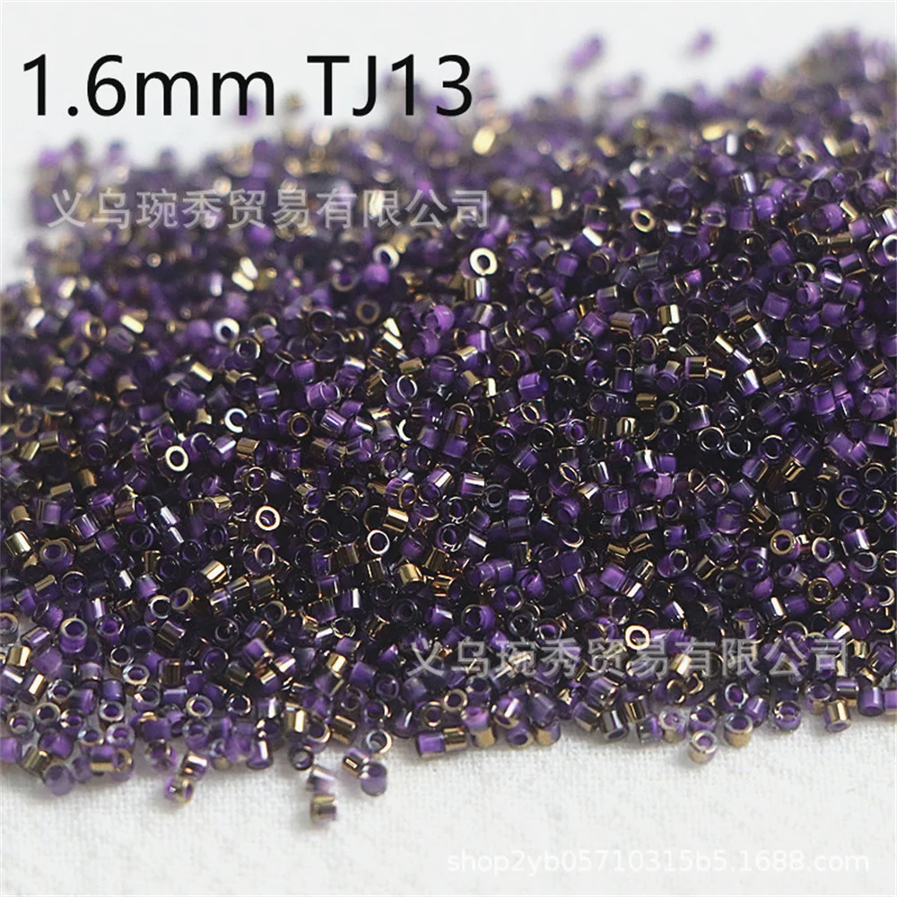 1800pcs 1.6mm gold-plated antique beads handmade DIY bead collection embroidery bag diamond bracelet necklace accessories