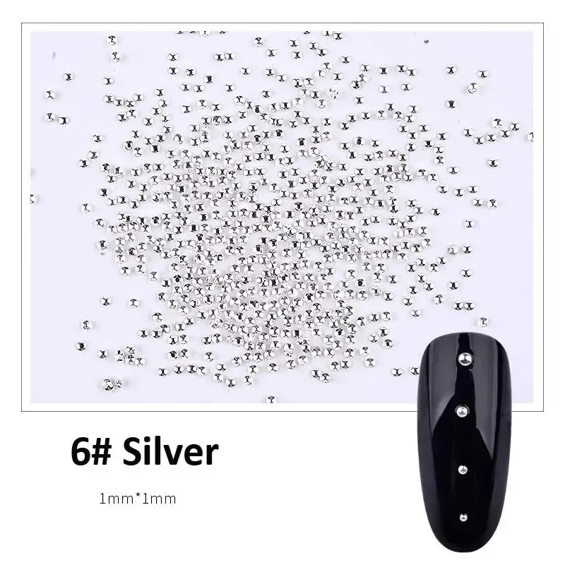 1mm Silver 2000pcs