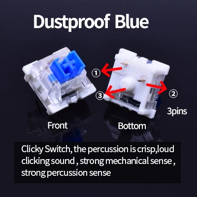 Dustproof Blue
