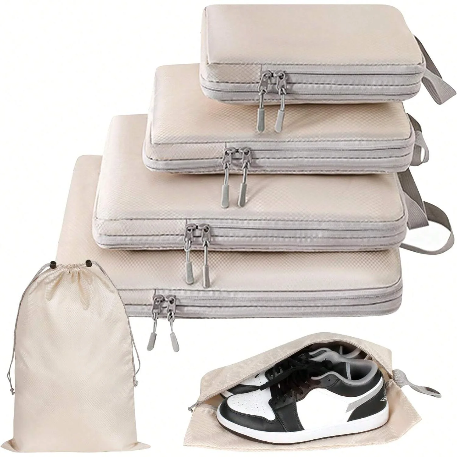 6 pcs beige