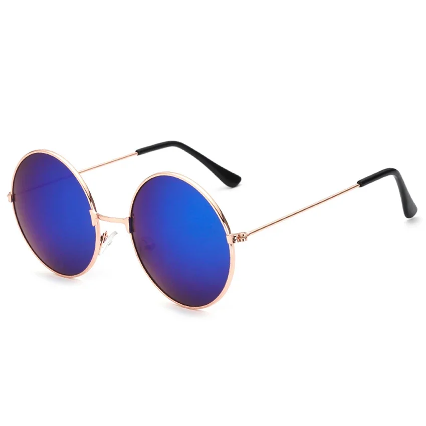 FOENIXSONG Sunglasses for Women Men Pilot Round Gradient Mirror Mens Women's Glasses очки Accessories Oculos Lentes Gafas De Sol