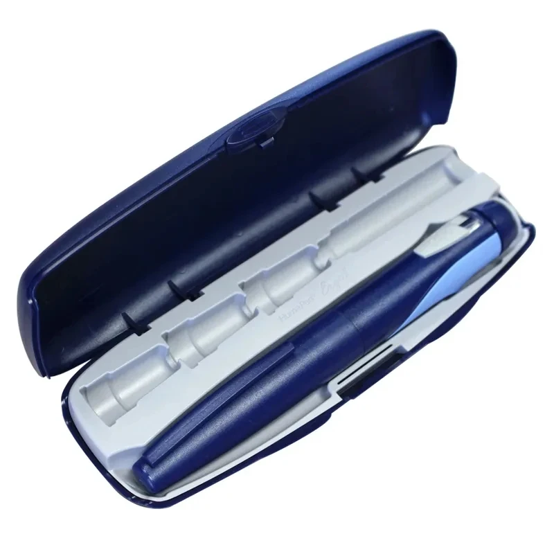 Huma Pen Eli Lilly 2 Low Pain Insulin Injection Pen Suitable For 3ml Insulin Cartridge for Diabetes with Portable Storage Box
