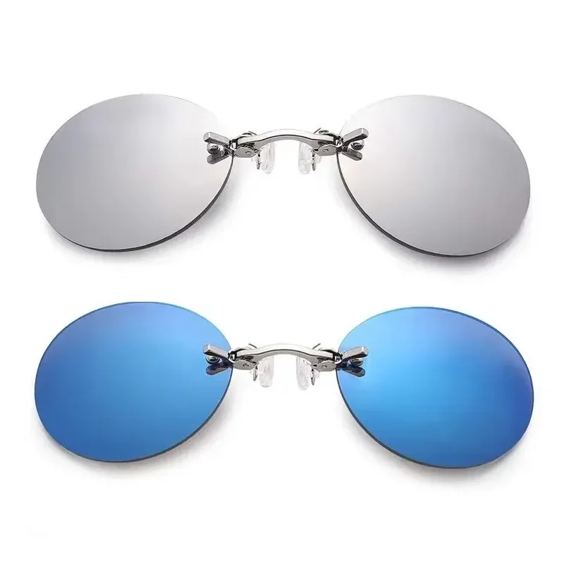 2PCS Silver Blue