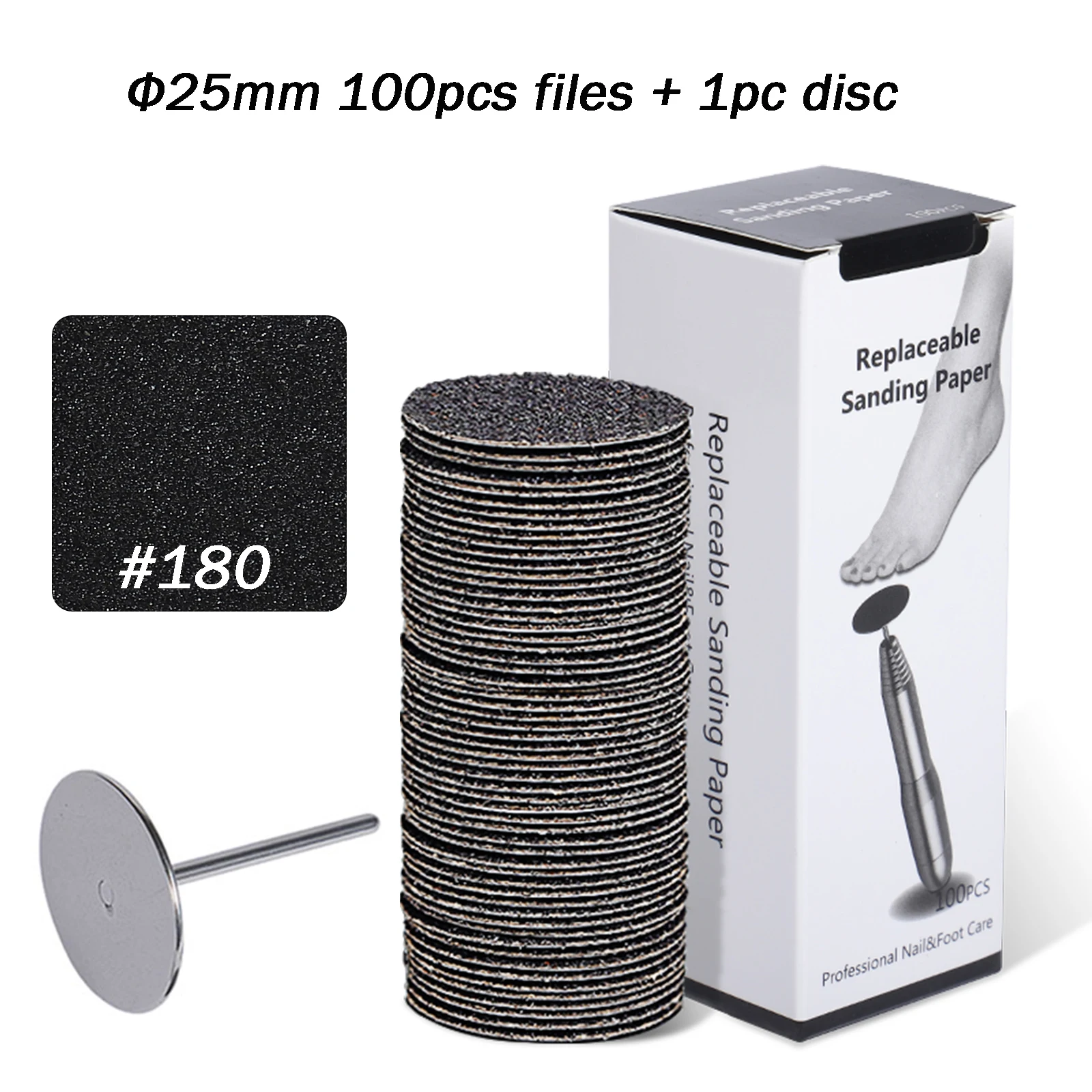 100pcs file -1 disc