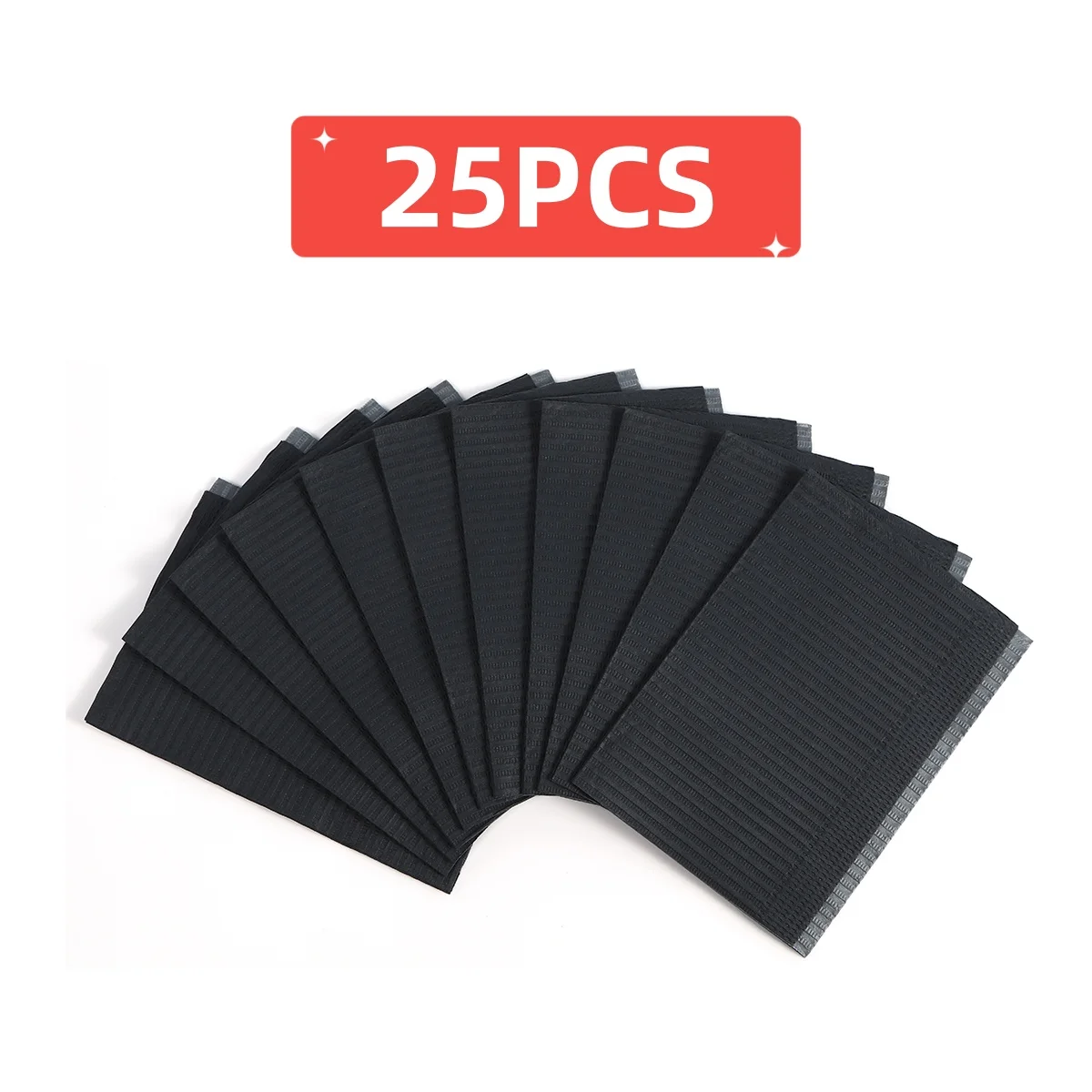 25pcs black