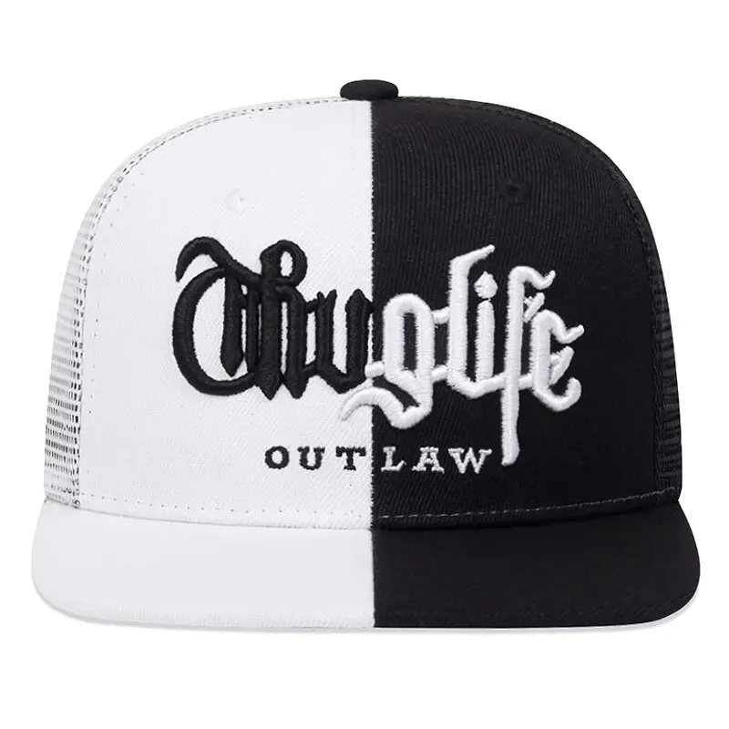 White and Black Mesh