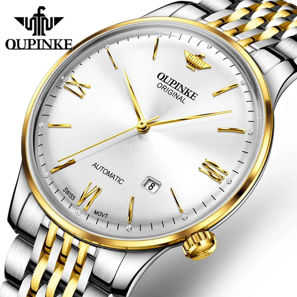 Gold White
