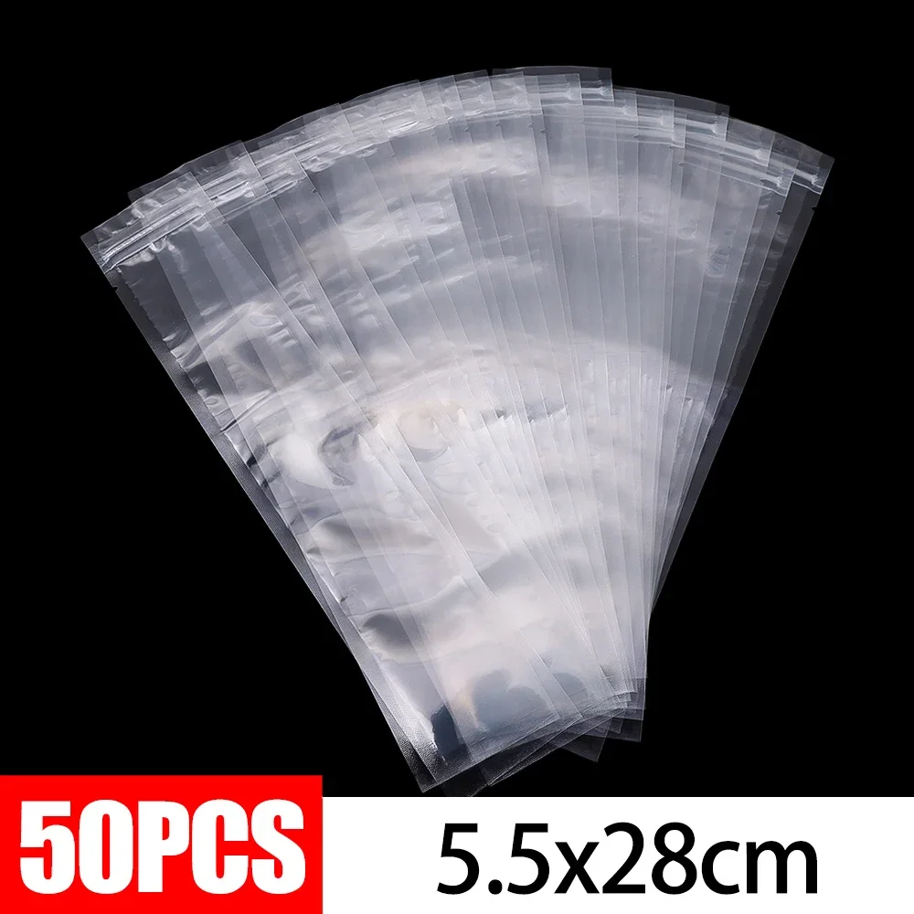 300/50Pcs Disposable Transparent Popsicle Bags Ice Cream Juice Yogurt Chocolate Ice Bags DIY Kitchen Accessories Cool Summer