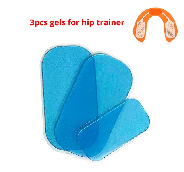Hip pad gels