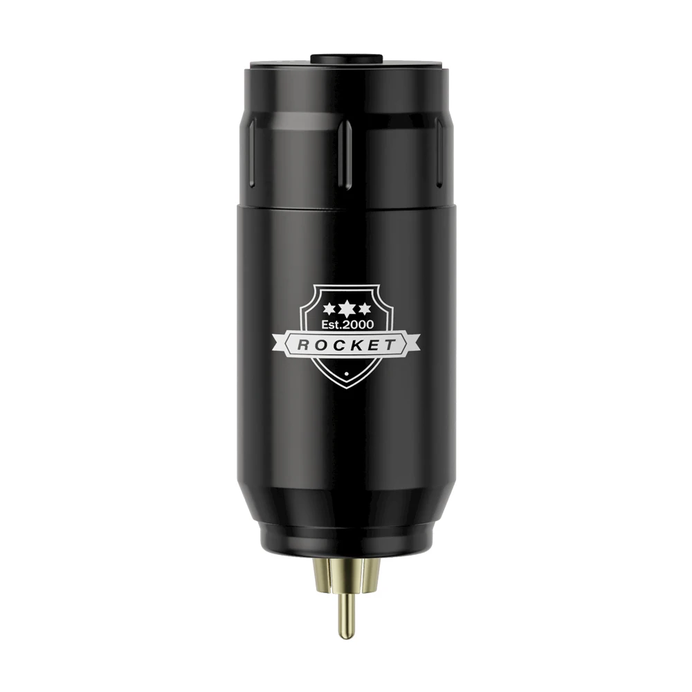Rocket Mini Tattoo Machine Pen with Wireless Tattoo Battery 1200mAh Power Supply RCA Interface Rotary Permanent Makeup Machines