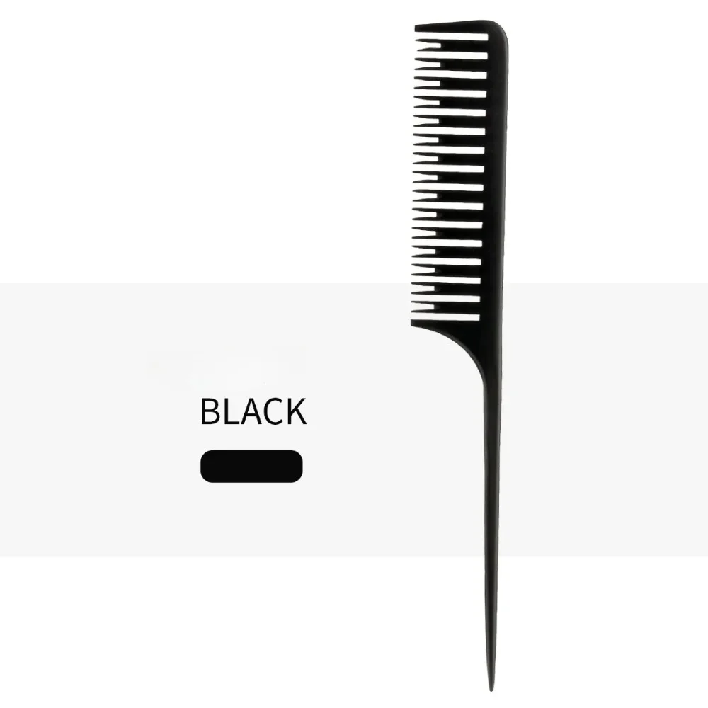 Barber Shop Specific Dyeing Hair Comb Serrated Oil Head Styling Comb Hairdresser Recommended Hairdressing Tool Pointed Tail Comb