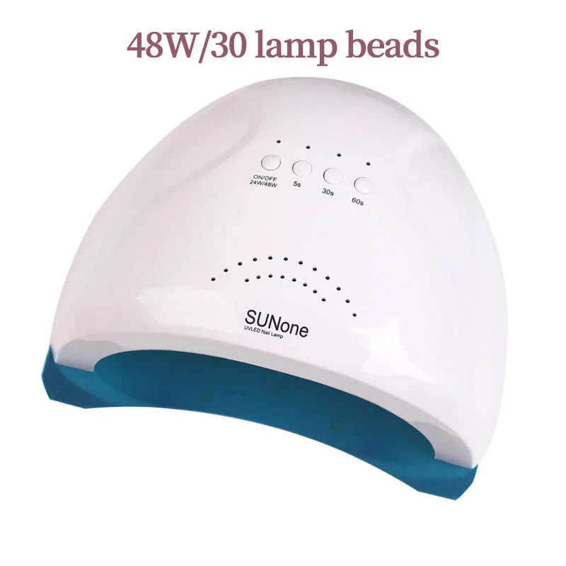 LINMANDA Electroplated 30 UV LEDs Gel Nail Polish Dryer Lamp 48W Nail Phototherapy Machine Professional Manicure Tool Equipment