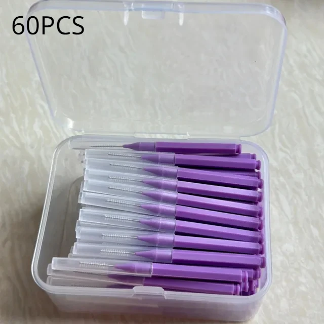 0.7 mm purple 60pcs