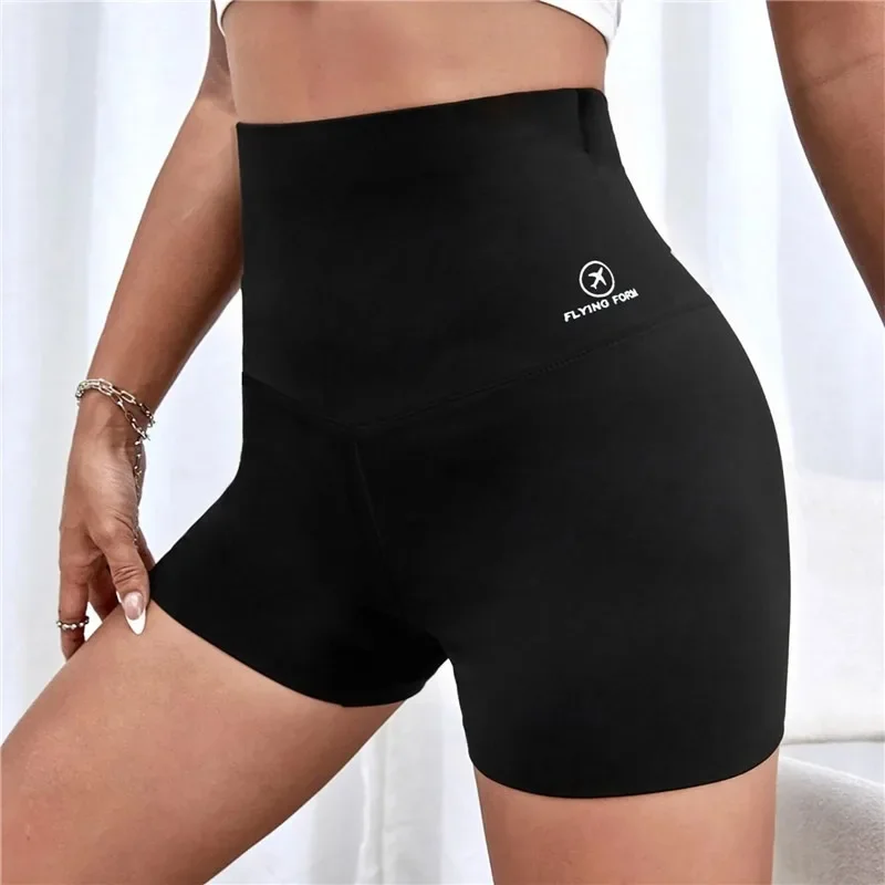 black shorts