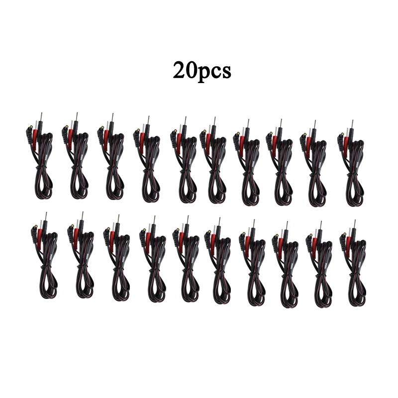 20pcs 2pin black