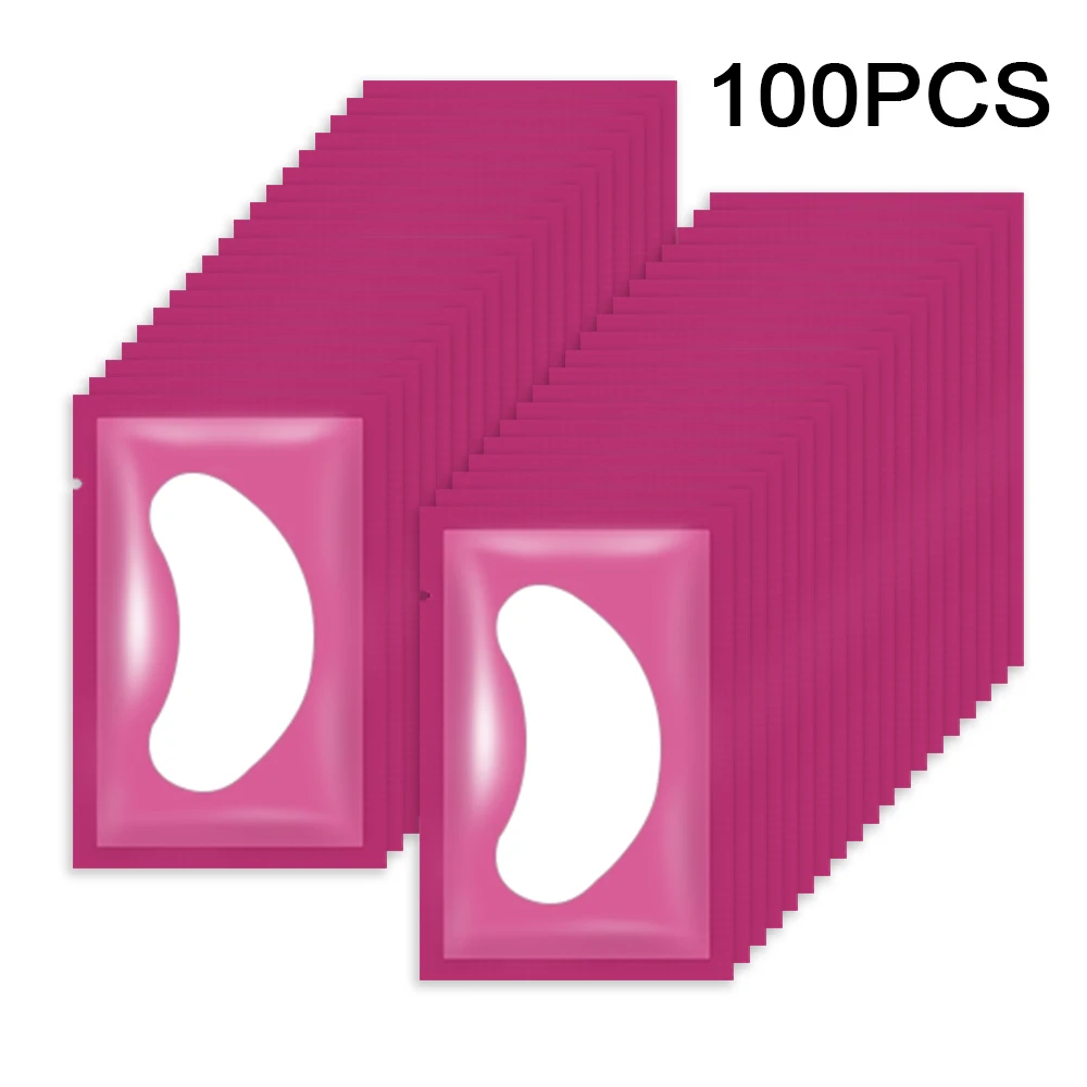 100 pairs Rose Red A
