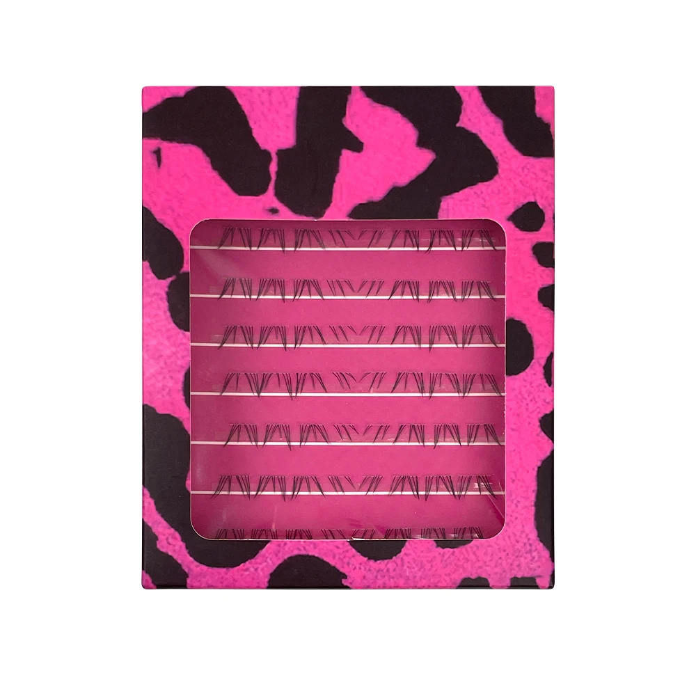 5-6mm Bottom lash DIY Eyelash Extensions natural B Curl lower Individual Lashes 8Rows Cluster Lashes for women makeups