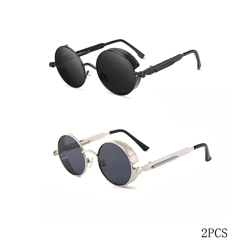 2PCS Black Grey