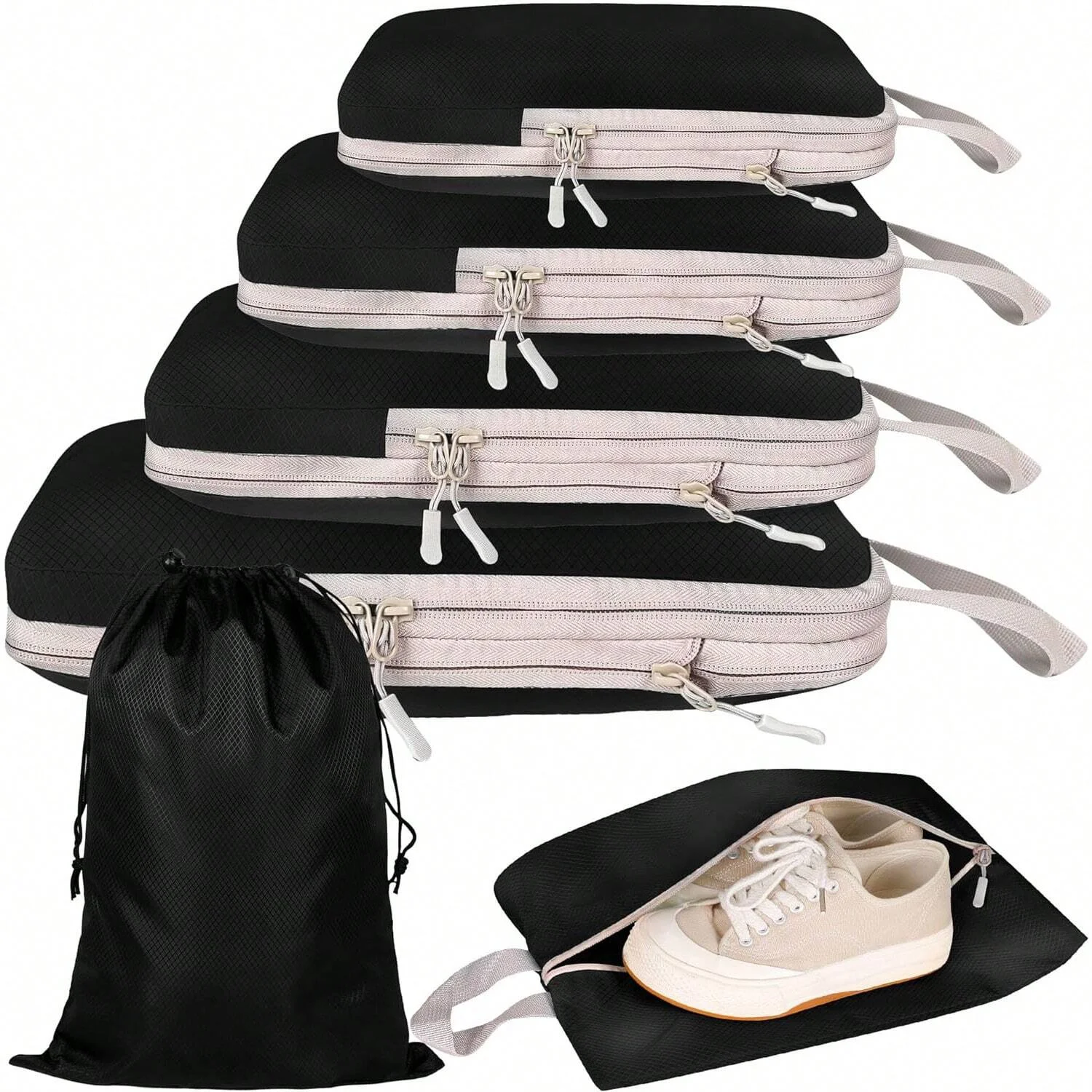 6 pcs black