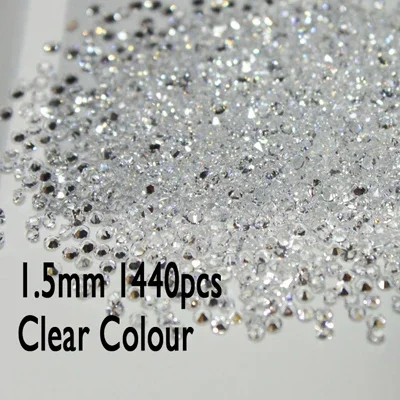 1.5mm clear 1440pcs