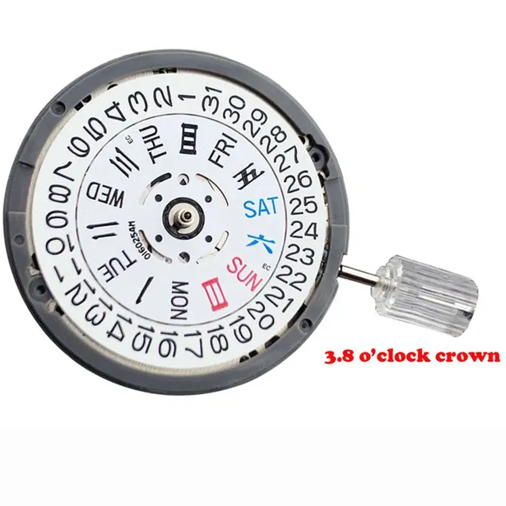 white NH36 3.8 crown