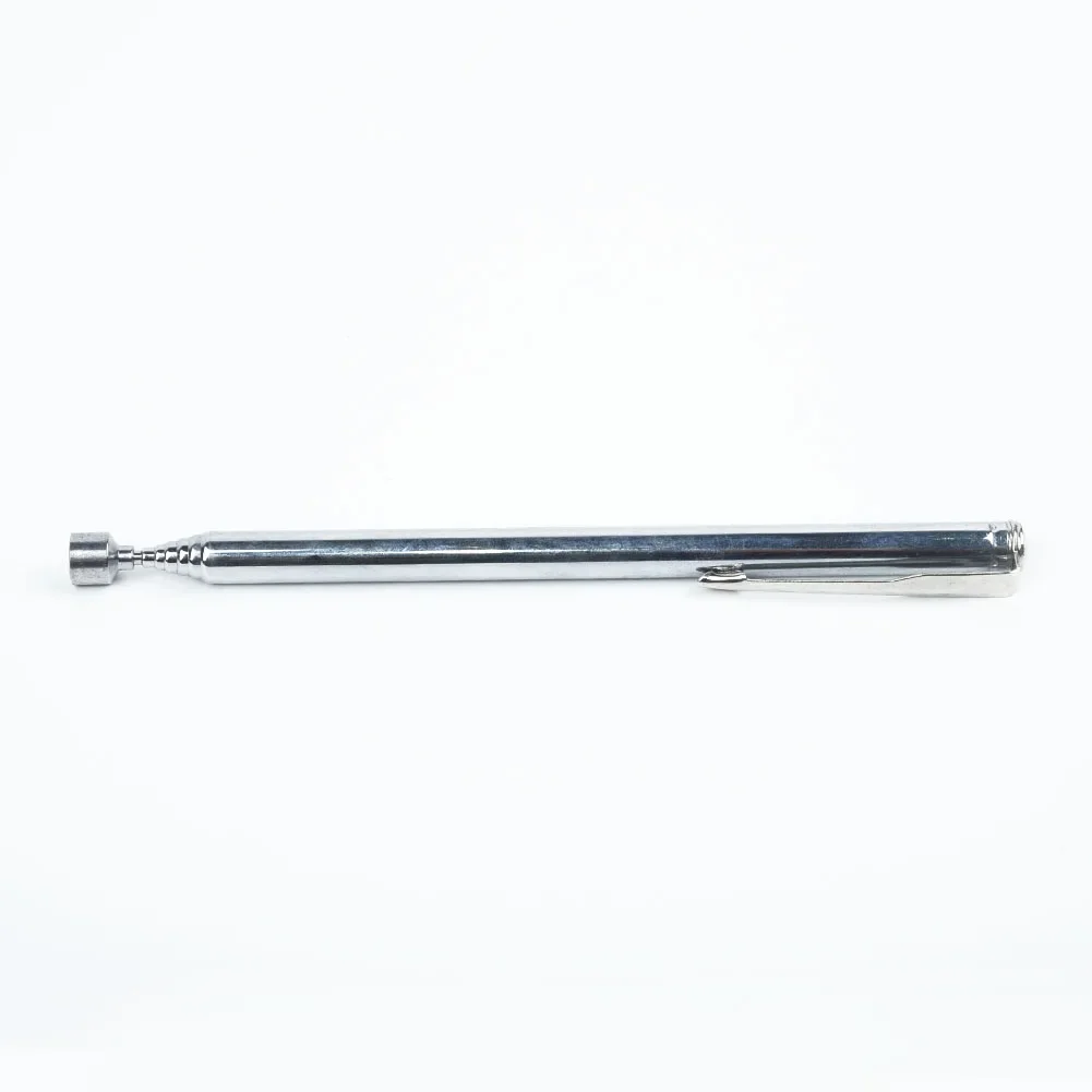 Magnetic Pickup Tool For Car Telescopic Repairing Maintenance Pen Style Silver Workshop Brand New High Quality