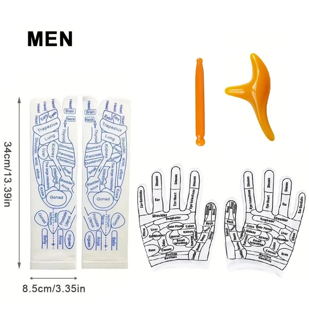 Men foot x hand