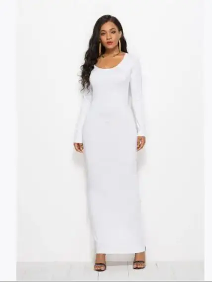 white dress