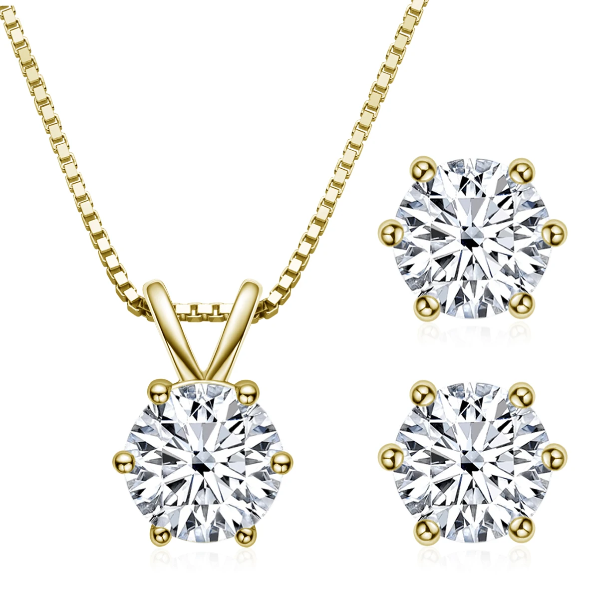 3pc-gold color