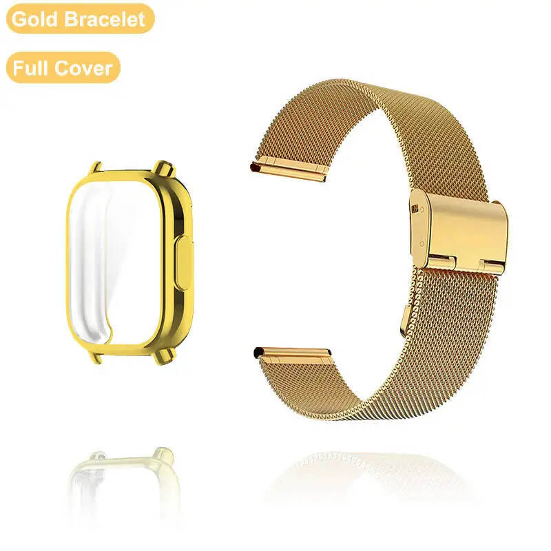 Gold with Case