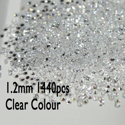 1.2mm clear 1440pcs