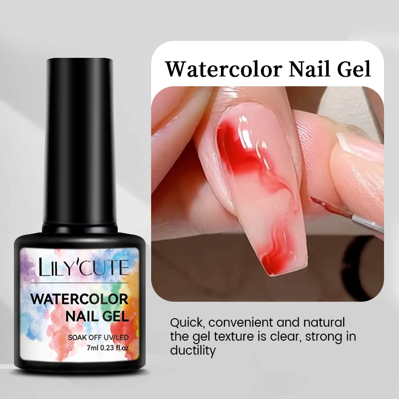 Watercolor Nail Gel